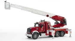 Bruder camión de bomberos Mack Granite con bomba de agua juguete