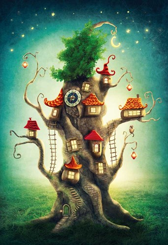 Magnolia puzzle Magic Tree House - rompecabezas 1000 piezas