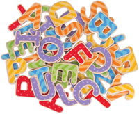 BigJigs letras magnéticas de madera mayúsculas - juguete educativo-2