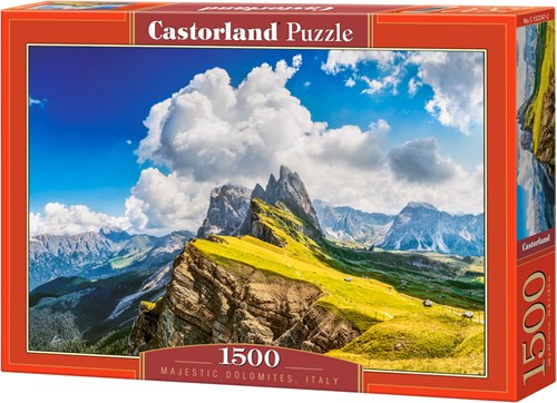 Castorland puzzle Majestic Dolomites Italia - rompecabezas 1500 piezas-2