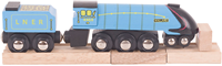 Bigjigs locomotora de vapor de madera - Juguete réplica Mallard
