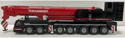 Siku grúa móvil coche de juguete rojo negro modelo a escala 1:87