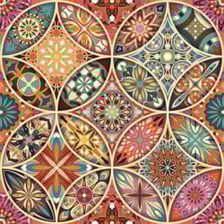 Magnolia Mandala - 1023 Teile