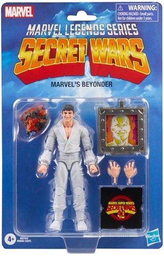 Hasbro Marvel Legends figura retro de acción Beyonder Secret Wars 15 cm