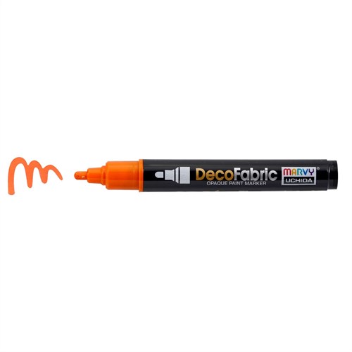Marvy Uchida rotulador textil naranja - marcador para ropa y tejidos