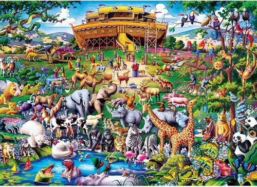 Master Pieces puzzle Arca de Noé 1000 piezas juguete rompecabezas