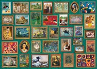 Eurographics puzzle obras maestras 2000 piezas puzzle de arte