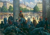 Grafika puzzle Maximilien Luce - puzzle de arte Gare de l'Est 1917 - 1000 piezas