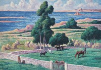 Grafika puzzle Maximilien Luce puzzle de arte 1000 piezas Lézardrieux