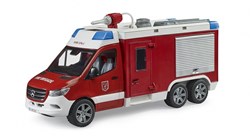 Bruder camión de bomberos de juguete con luces y sonido - Mercedes Sprinter