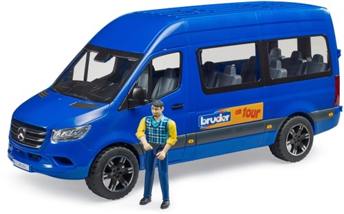 Bruder MB Sprinter autobús de transporte juguete con conductor 1:16