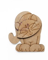 Hobbygroep gato MDF 10 cm juguete creativo decoración