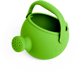 Bigjigs Regadera de silicona - verde hierba