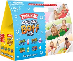Zimpli Kids Mega Baff Pack - Set de juguetes sensoriales para el baño infantil