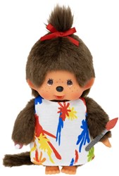 Muñeca Monchhichi artista niña 20cm - juguete creativo regalo