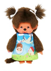 Monchhichi muñeca de peluche cigüeña niña 20cm suave