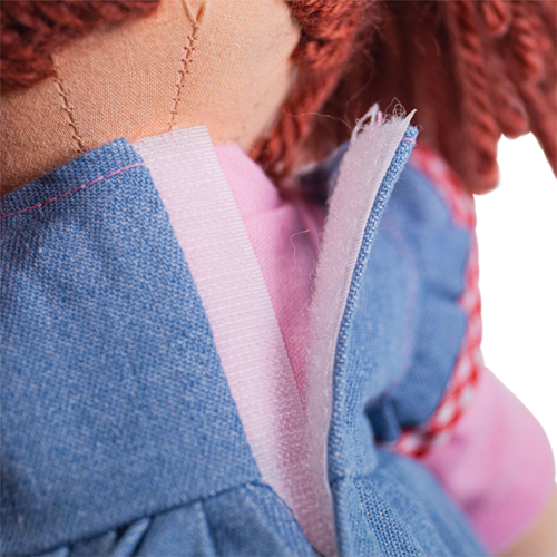 BigJigs muñeca de tela Melody - muñeca suave de peluche 34 cm para niños-3