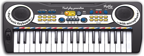 MeMe Teclado Electrónico 37 Teclas - Piano Juguete para Niños-2