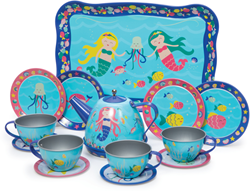 Schylling Juego de Té de Lata Sirena