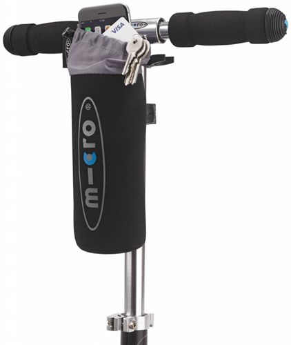 Micro portabotellas accesorio patinete negro - soporte práctico-2