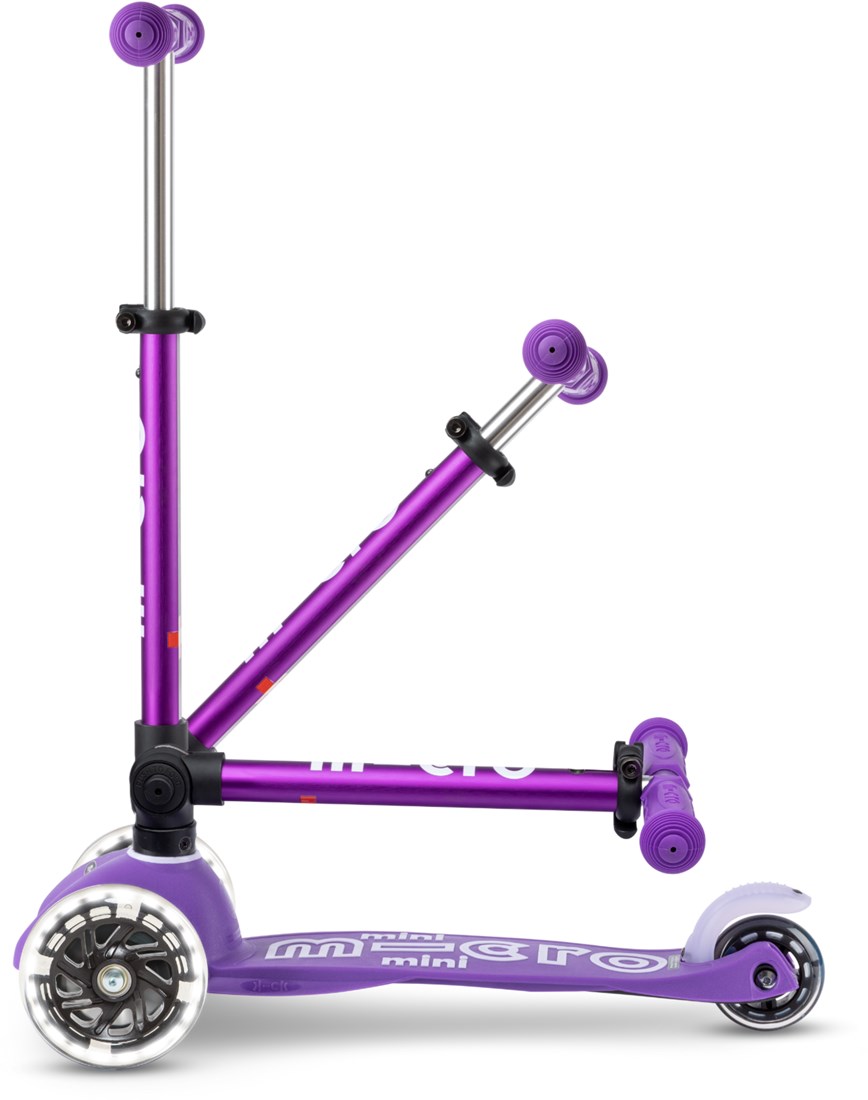 Patinete Maxi Scooter azul 3 ruedas con luces 56 cm Molto 24221 - Juguetes Today