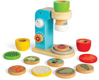 BigJigs microscopio de madera juguete educativo para niños - madera FSC