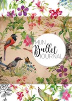 MUS Creatief bullet journal cuaderno flores A5 - 240 páginas