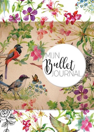 MUS Creatief bullet journal cuaderno flores A5 - 240 páginas