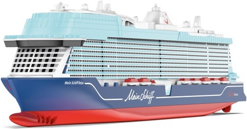 Siku barco crucero juguete Mein Schiff Relax escala 1:1400 metal plástico