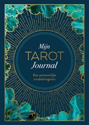 Lantaarn diario de tarot de lujo con detalles dorados y espacio para notas