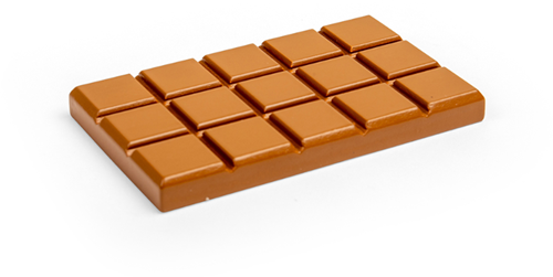 BigJigs barra de chocolate de madera juguete - juego de rol chocolate