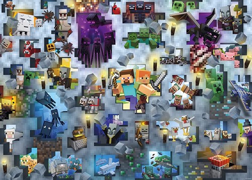 Ravensburger puzzle Minecraft - 1000 piezas rompecabezas