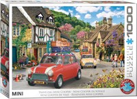 Eurographics puzzle Mini Cooper 1000 piezas 68x48cm coche clásico-2