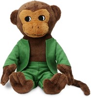 Kinderboeken mono de peluche Mister Nilson juguete suave 16cm