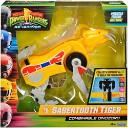 Tigre dientes de sable dinozord combinable figura Power Rangers