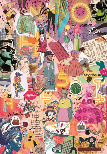 Clementoni puzzle - 1000 piezas - Fashion & Design - adultos