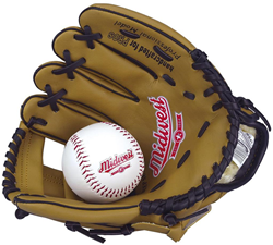 Midwest Baseball Glove & Ball -  - Junior