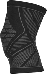 Nike rodillera deportiva negra large - soporte y compresión de rodilla
