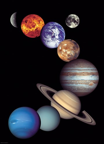 Eurographics puzzle NASA sistema solar - 1000 piezas juguete educativo