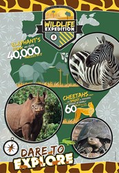 Clementoni puzzle animales National Geographic Kids Wildlife Expedition 180 piezas