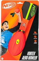 Nerf Vortex Aero Howler - Pelota de lanzamiento roja con silbido