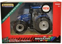 Britains tractor juguete New Holland T6.180 Blue Power modelo a escala 1:32