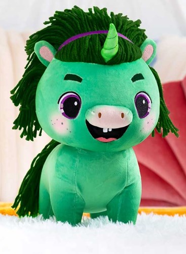 Basic Fun peluche unicornio ballena Juniper 30cm - Not Quite Narwhal-2