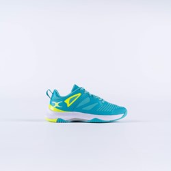 Gilbert zapatillas deportivas netball aqua fluo amarillo talla 43-44 unisex