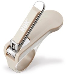 NUK cortauñas para bebé ergonómico gris cuidado seguro