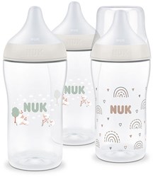 Nuk set de biberones - biberones anticólicos 3x260ml - Rainbow Sheep