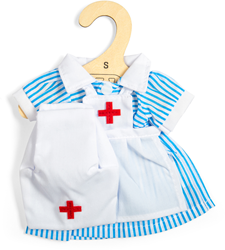 BigJigs uniforme de enfermera para muñecas - set de disfraces de juguete