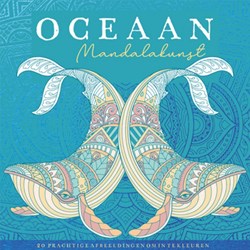 Lantaarn libro para colorear arte mandala océano para niños y adultos