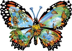 SunsOut puzzle animales Ode to the Monarch - 1000 piezas cartón