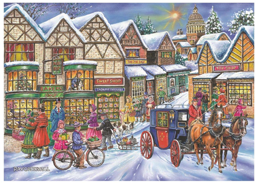 House of Puzzles rompecabezas Old Time Shopping 250 piezas XL cartón